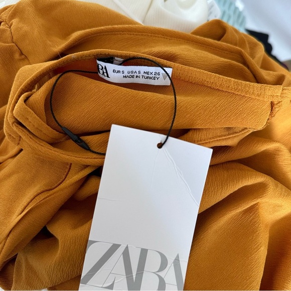 ZARA ONE SHOULDER CUT OUT MINI DRESS - Picture 13 of 13